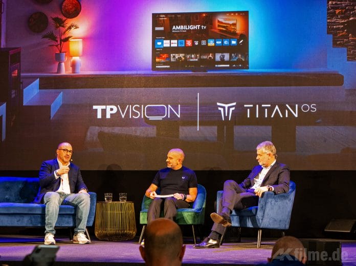 Titan OS wurde im Rahmen des TV- & Audio-Events von TP Vision / Philips in Barcelona angekündigt 
