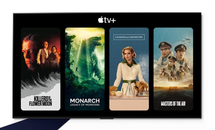 Apple TV+ ist für Besitzer von LG-TVs 3 Monate kostenlos.
