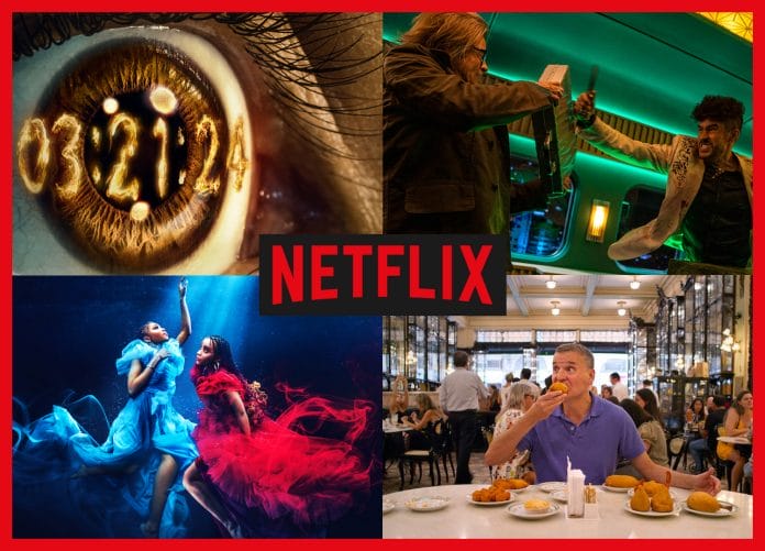 Neue Filme und Serien im März 2024 auf Netflix mit "Bullet Train", "3 Body Problem" oder "Blood & Water".