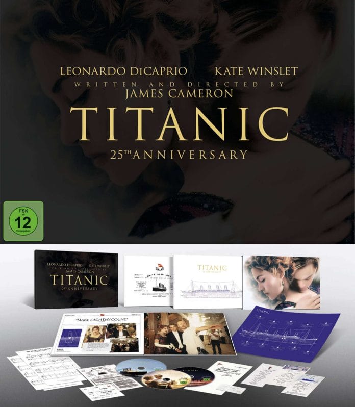 Der Inhalt der Titanic Collectors Edition (4K UHD Blu-ray)